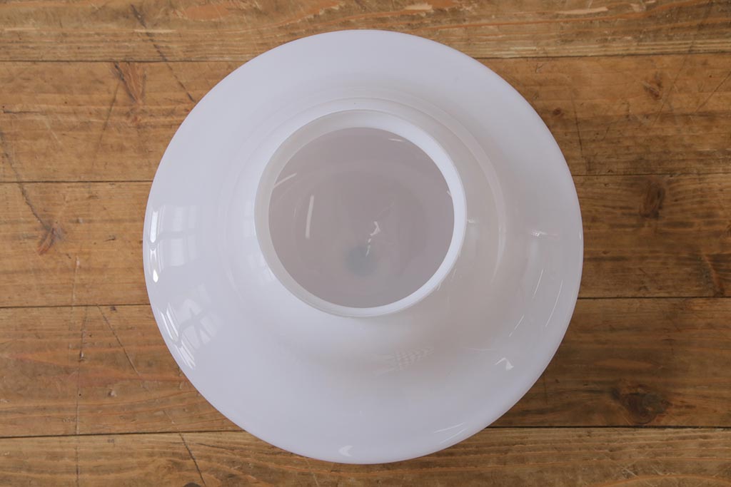 大正昭和初期　ユニークなシルエットが目を引くペンダントライト(天井照明)