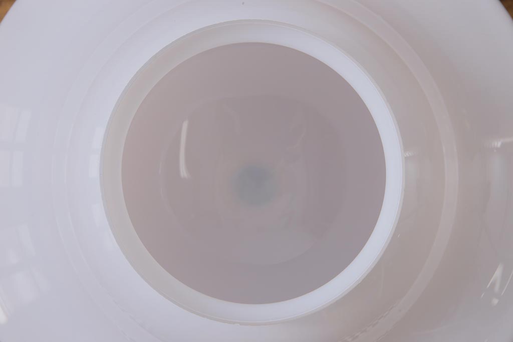 大正昭和初期　ユニークなシルエットが目を引くペンダントライト(天井照明)