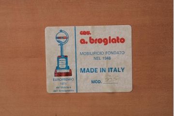 中古　イタリア　cav.a.brogiato　高級感あふれるナイトテーブル(コンソールテーブル、サイドテーブル)