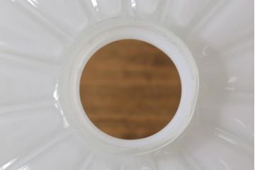 昭和レトロ　戦前　透かし柄が情緒溢れるシェード(天井照明、ペンダントライト)