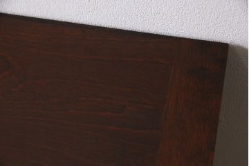 中古　北海道民芸家具　絶版品　モダンな雰囲気漂うシックなサイドボード(リビングボード、収納棚)