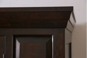 中古美品　松本民芸家具　#501型洋服タンス(ワードローブ、衣装箪笥、収納棚)(定価約40万円)(1)