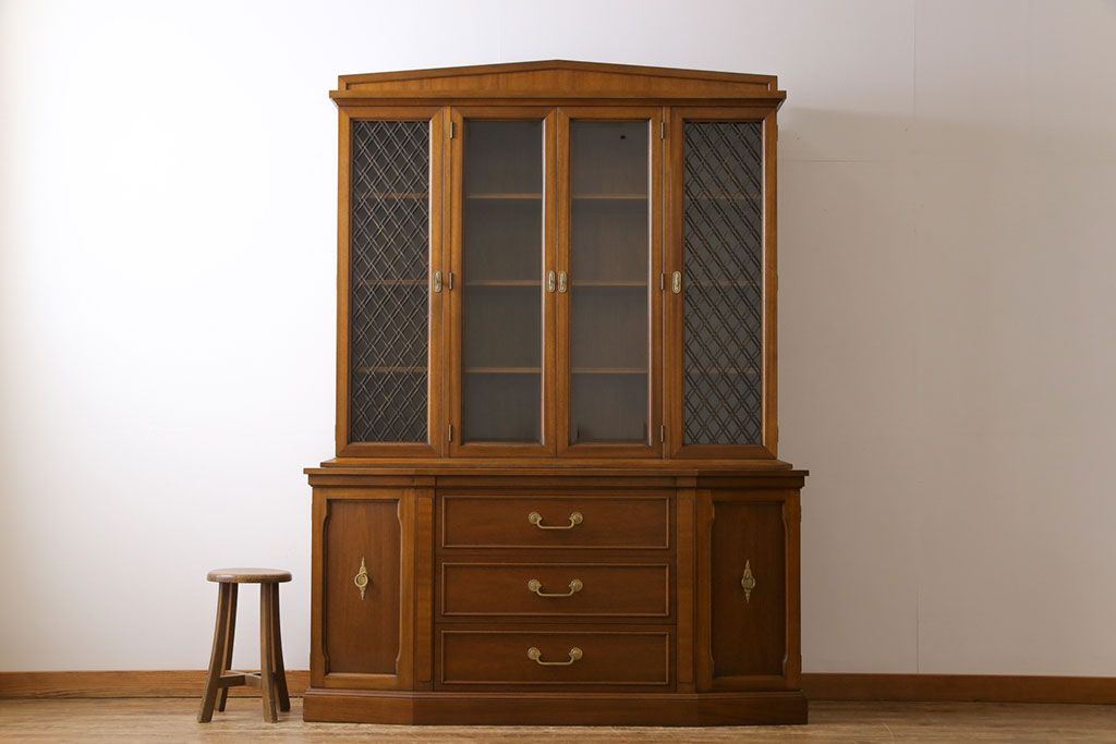 中古　DREXEL HERITAGE(ドレクセルヘリテイジ)　Triune(トライユン)　食器棚(カップボード、キャビネット)