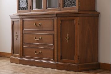 中古　DREXEL HERITAGE(ドレクセルヘリテイジ)　Triune(トライユン)　食器棚(カップボード、キャビネット)