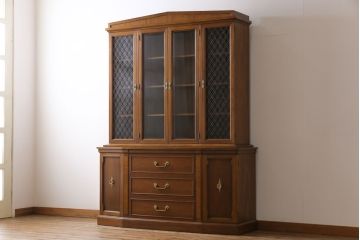 中古　DREXEL HERITAGE(ドレクセルヘリテイジ)　Triune(トライユン)　食器棚(カップボード、キャビネット)