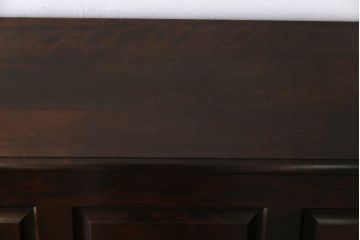 中古　北海道民芸家具　絶版品!シックなライティングビューロー(デスク、机)&チェア(イス)セット