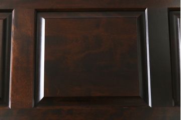 中古　北海道民芸家具　絶版品!シックなライティングビューロー(デスク、机)&チェア(イス)セット