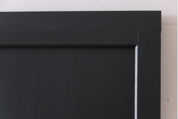 ペイント建具　ラフジュ工房オリジナルガラス　色ガラス入り　モダンな雰囲気がお洒落な板戸2枚セット(建具、引き戸、ガラス戸)