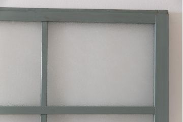 ペイント建具　淡い色合いと2種のガラスがおしゃれなガラス戸4枚セット(引き戸、建具)