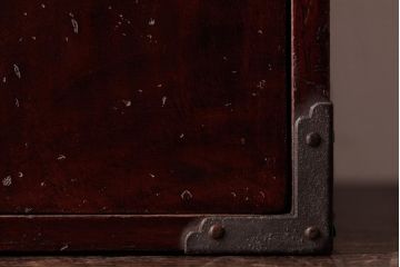 アンティーク雑貨　古民具・骨董　外箱ケヤキ材　和モダンな雰囲気漂う小物収納にぴったりな野弁当箱(遊山箱)