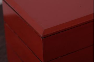 アンティーク雑貨　和製アンティーク　外箱ケヤキ材　杢目が印象的な小物収納に活躍する野弁当箱(遊山箱)