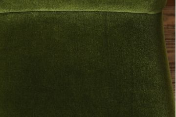 レトロ家具　昭和レトロ　厚みのある座面が可愛らしい1Pソファ(1人掛け、アームレスソファ、チェア、椅子)(1)