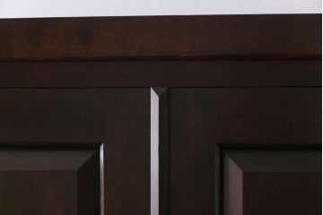 中古　松本民芸家具　シックな雰囲気が魅力的なワードローブ(チェスト、衣装箪笥)(定価約73万円)(2)