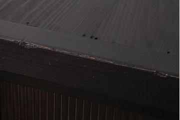 ペイント家具　大人の空間づくりにおすすめなマットカラーの戸棚(収納棚、リビングボード)