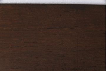 昭和レトロ　リメイク　栗材一枚板　古い木の質感が味わい深い鉄脚テーブル(コンソールテーブル、作業台)