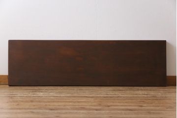 アンティーク家具　和製アンティーク　使い込まれた質感が味わい深い朴の木一枚板の古材