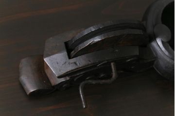 アンティーク雑貨　和製アンティーク　大正昭和初期　ケヤキ材　彫刻　味わいのある墨壺(墨壷、大工道具)