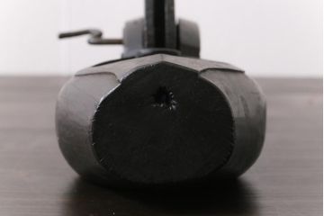 アンティーク雑貨　和製アンティーク　大正昭和初期　ケヤキ材　彫刻　味わいのある墨壺(墨壷、大工道具)