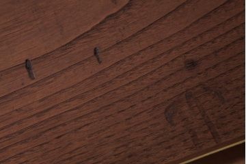 レトロ家具　古材リメイク　栗材一枚板　レトロな味わいが魅力のローボード(オープンラック、ベンチ、飾り棚)