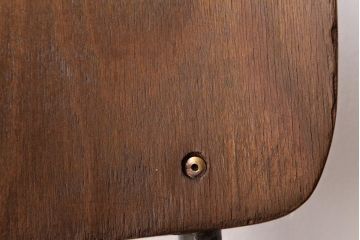 ヴィンテージ家具　イギリスビンテージ　インダストリアルな空間作りに活躍するスクールチェア(ワークチェア、板座チェア、椅子)