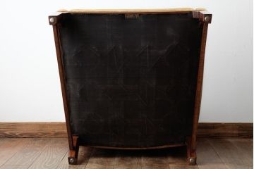 レトロ家具　北欧ビンテージ　デンマーク製　ローズウッド　レトロな雰囲気漂う品のある1人掛けソファ(アームソファ、チェア)(2)