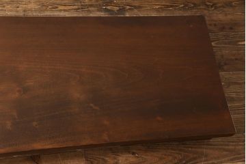 アンティーク家具　和製アンティーク　ヒノキ材一枚板　特大　組み立て式の裁ち板(作業台)