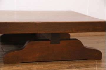アンティーク家具　和製アンティーク　ヒノキ材一枚板　特大　組み立て式の裁ち板(作業台)