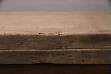 アンティーク雑貨　昭和レトロ　和菓子屋さんで使われていた木製の古い菓子型(鯱/しゃちほこ、「吽/うん」)