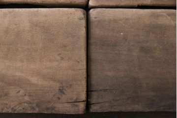 アンティーク雑貨　昭和初期(戦前)　猫・キツネ・ニワトリ　動物モチーフのアンティーク木製菓子型(木型)2種セット