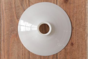 昭和初期(戦前)　昔懐かしいレトロな平笠シェード(天井照明、吊り下げ照明、ペンダントライト)