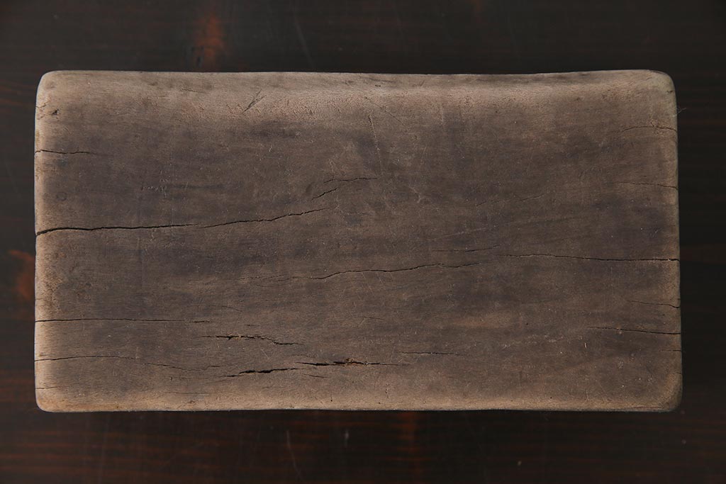 アンティーク雑貨　古民具　昭和初期(戦前)　鶏・諌鼓鶏(かんこどり)　味のある木製の菓子型2点セット