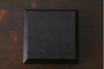 アンティーク雑貨　和製アンティーク　大正昭和初期　螺鈿入り　盆付き木製角菓子器(漆器、手箱)