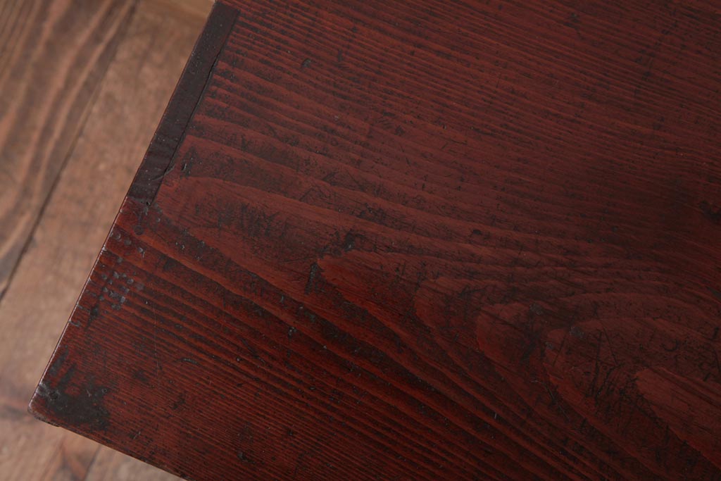 アンティーク家具　和製アンティーク　漆塗り　風合いが趣き深い小箪笥(小引き出し、小物入れ)