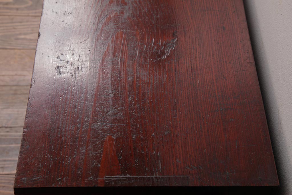 アンティーク家具　和製アンティーク　漆塗り　風合いが趣き深い小箪笥(小引き出し、小物入れ)