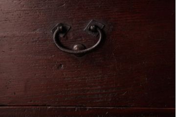 アンティーク家具　和製アンティーク　漆塗り　風合いが趣き深い小箪笥(小引き出し、小物入れ)