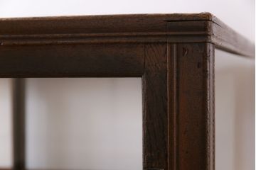 アンティーク家具　和製アンティーク　激レア!　時計店で使われていたシックなガラスケース(ショーケース、ディスプレイケース)(1)