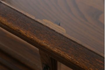 アンティーク家具　和製アンティーク　激レア!　時計店で使われていたシックなガラスケース(ショーケース、ディスプレイケース)(2)