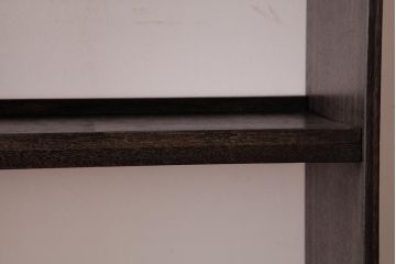 アンティーク雑貨　昭和レトロ　シンプルで使いやすい小型ブックシェルフ(本棚、飾り棚)