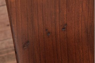 アンティーク家具　和製アンティーク　総ケヤキ材　天板一枚板　小粋なデザインが趣あふれる座卓(ローテーブル)