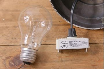 和製アンティーク　昭和レトロのおしゃれなガラスシェード照明(天井照明、吊り下げ照明)(1)