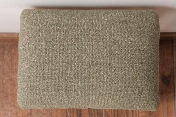 ペイント家具　あたたかなカラーが魅力的なクッションスツール(角スツール、チェア、椅子)