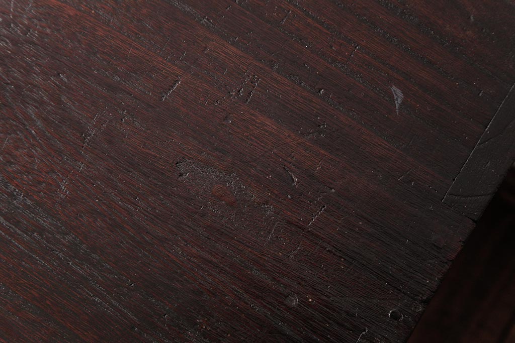 アンティーク家具　和製アンティーク　総桐材　味わい深い佇まいの閂(かんぬき、桐箪笥、桐たんす)付き小箪笥(時代箪笥、小引き出し、桐箪笥、桐たんす)