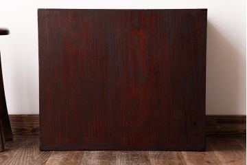 アンティーク家具　和製アンティーク　総桐材　味わい深い佇まいの閂(かんぬき、桐箪笥、桐たんす)付き小箪笥(時代箪笥、小引き出し、桐箪笥、桐たんす)