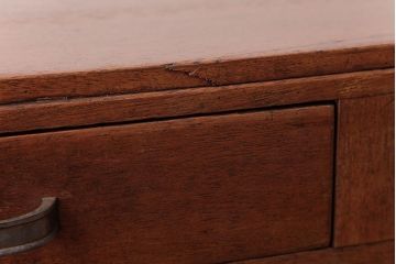 レトロ家具　昭和レトロ　シンプルで素朴な雰囲気漂う文机(座机、ローテーブル)