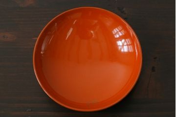 和製アンティーク　色合いが味わい深い木製お椀(漆器、和食器)5客セット