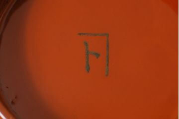 和製アンティーク　色合いが味わい深い木製お椀(漆器、和食器)5客セット