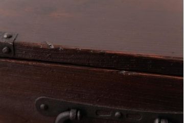 アンティーク家具　和製アンティーク　木瓜型取っ手が目を引く小箪笥(和タンス、引き出し、時代箪笥)