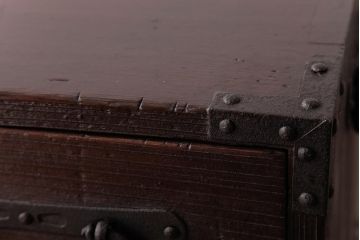 アンティーク家具　和製アンティーク　木瓜型取っ手が目を引く小箪笥(和タンス、引き出し、時代箪笥)