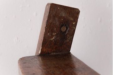 アンティーク雑貨　昭和レトロ　ナラ材　古い木の質感が味わい深いラダー(梯子、はしご)(1)