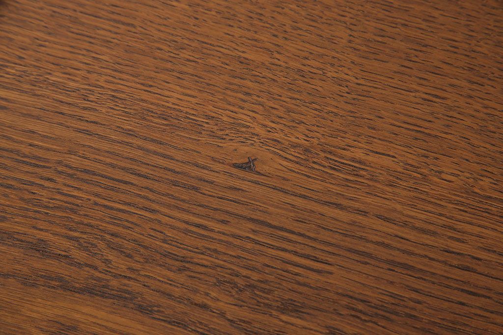 ラフジュ工房オリジナル 8脚格納スツール付きテーブル(ペイント作業台、机)(1)